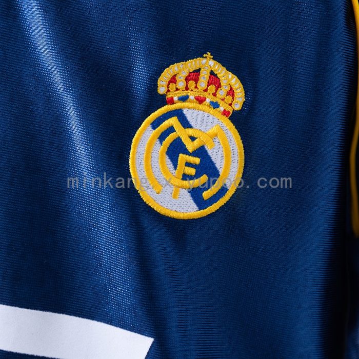 Real Madrid 98/00 Third Away Retro Kids Kit Jersey - 图片 7