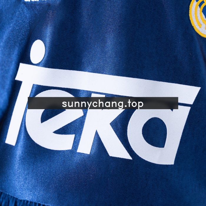 Real Madrid 98/00 Third Away Retro Kids Kit Jersey - 图片 8