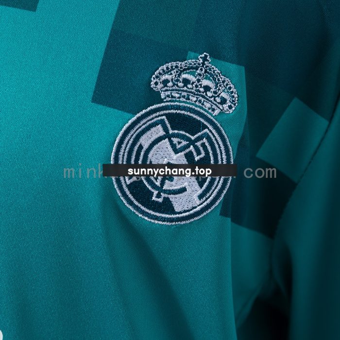 Real Madrid 17/18 Third Away Retro Kids Kit Jersey - 图片 7