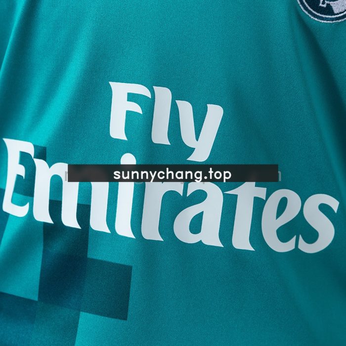Real Madrid 17/18 Third Away Retro Kids Kit Jersey - 图片 8