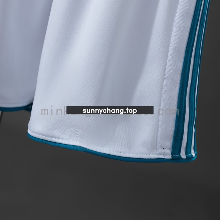 Real Madrid 17/18 Home Retro Kids Kit Jersey - 图片 3