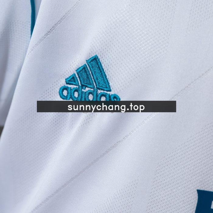 Real Madrid 17/18 Home Retro Kids Kit Jersey - 图片 6