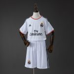 Real Madrid 13/14 Home Retro Kids Kit Jersey