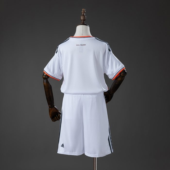 Real Madrid 13/14 Home Retro Kids Kit Jersey - 图片 2