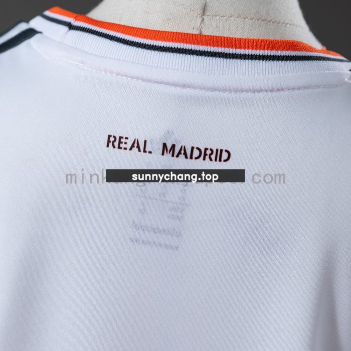 Real Madrid 13/14 Home Retro Kids Kit Jersey - 图片 3
