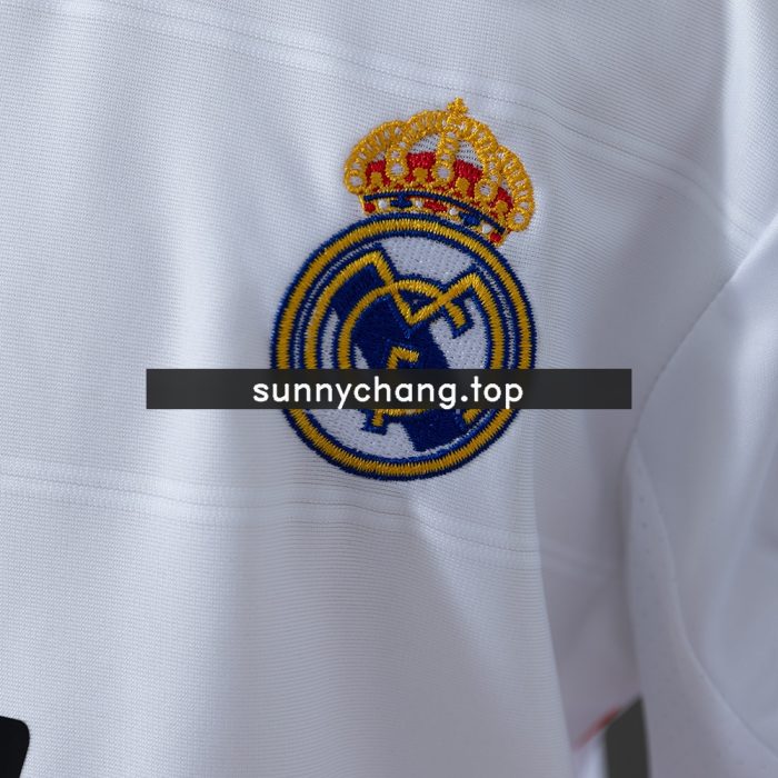 Real Madrid 13/14 Home Retro Kids Kit Jersey - 图片 8
