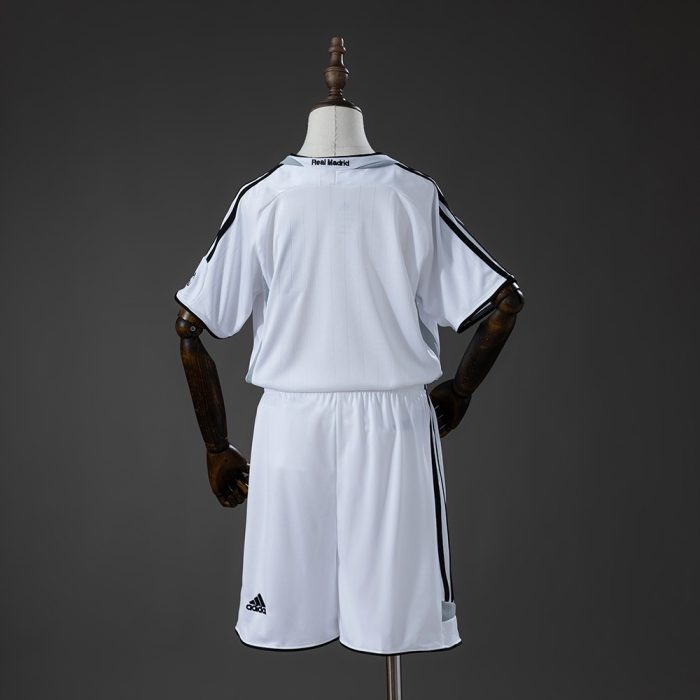 Real Madrid 06/07 Home Retro Kids Kit Jersey - 图片 2