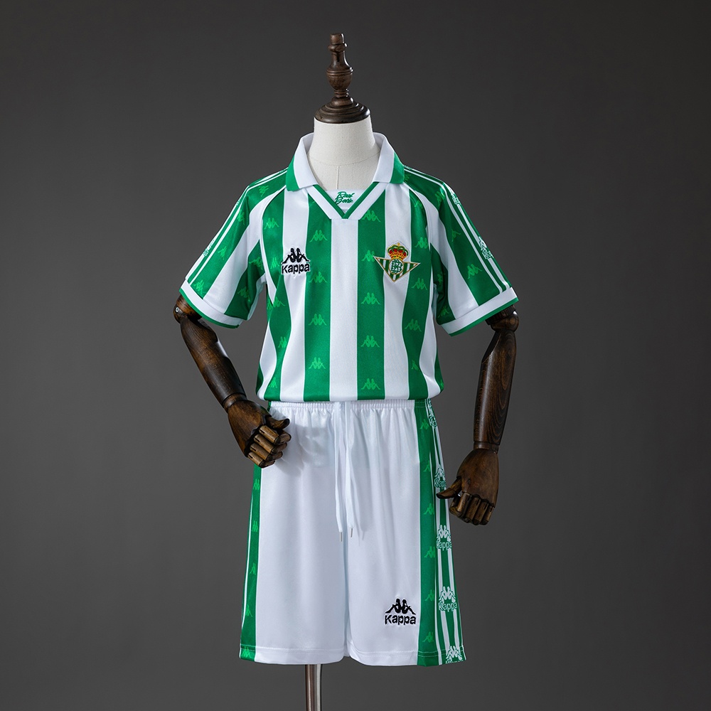 JER-10298_1 Real Betis 95/97 Home Retro Kids Kit Jersey - 图片 1
