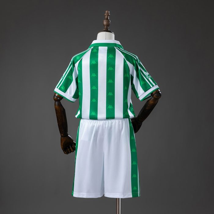 Real Betis 95/97 Home Retro Kids Kit Jersey - 图片 2