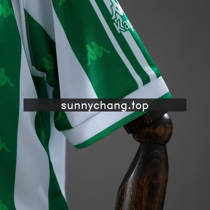 Real Betis 95/97 Home Retro Kids Kit Jersey - 图片 5