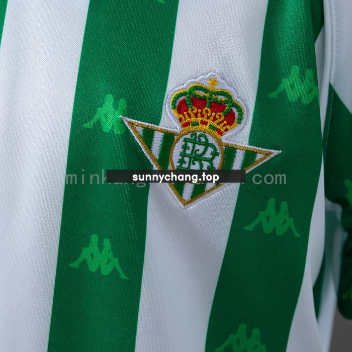 Real Betis 95/97 Home Retro Kids Kit Jersey - 图片 7