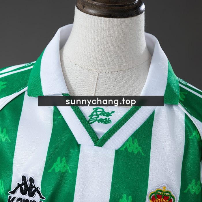 Real Betis 95/97 Home Retro Kids Kit Jersey - 图片 8