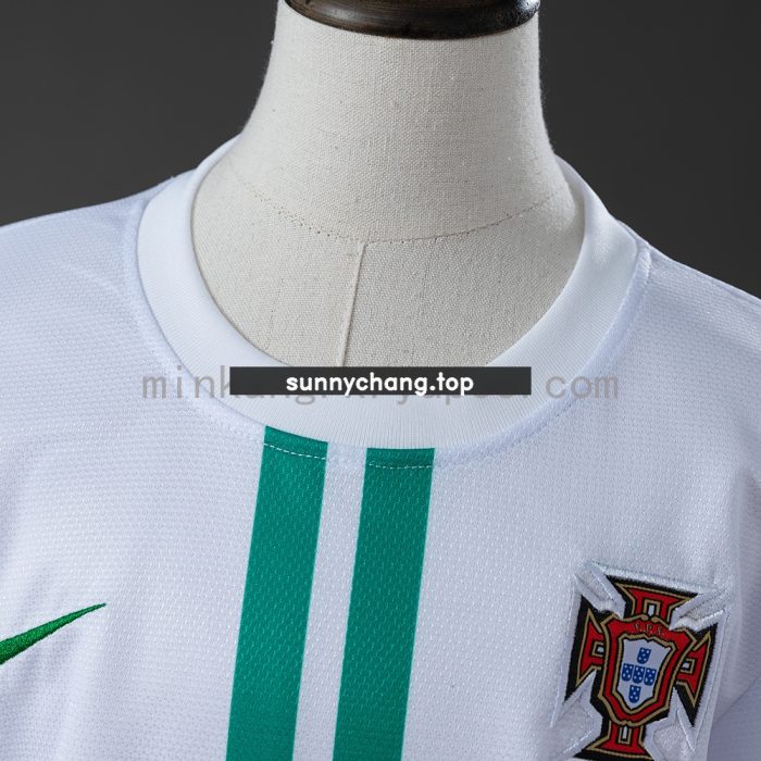 Portugal 2012 Away Retro Kids Kit Jersey - 图片 8