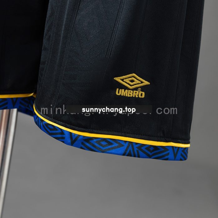 M-U 93/94 Away Retro Kids Kit Jersey - 图片 3