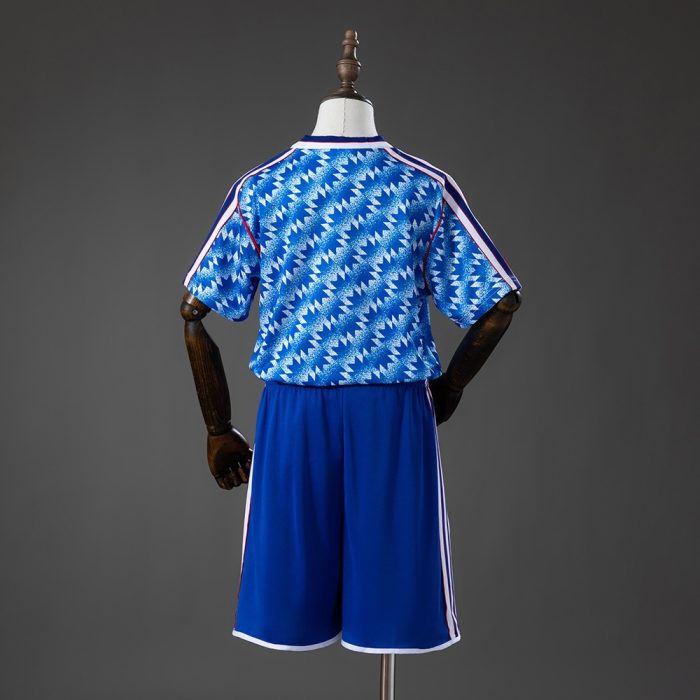 M-U 90/92 Away Retro Kids Kit Jersey - 图片 2