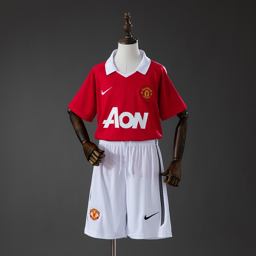 JER-10306_1 M-U 10/11 Home Retro Kids Kit Jersey - 图片 1
