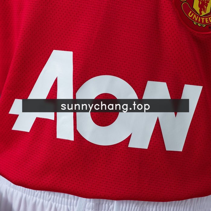 M-U 10/11 Home Retro Kids Kit Jersey - 图片 8