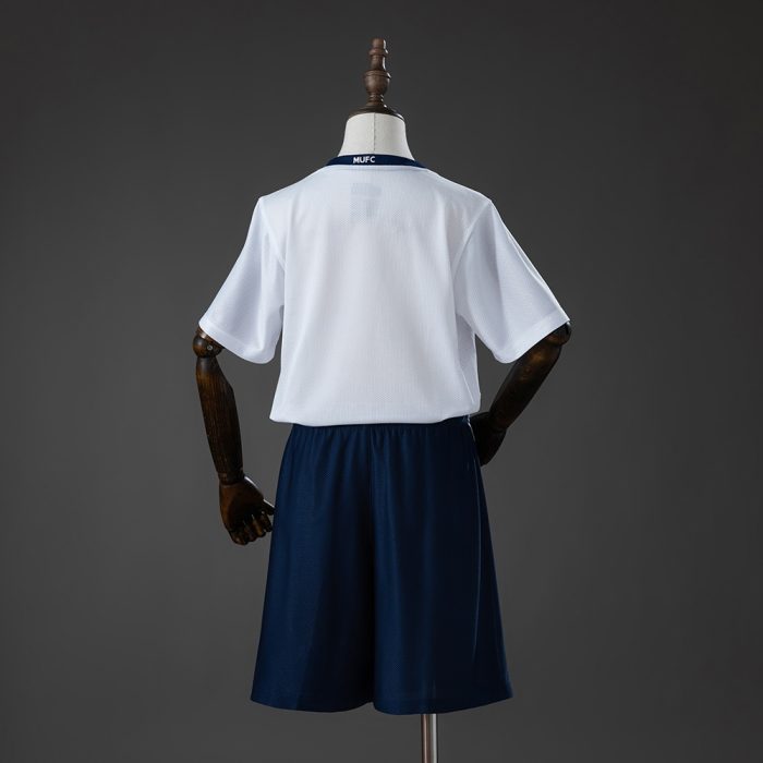 M-U 0809 Away Retro Kids Kit Jersey - 图片 2