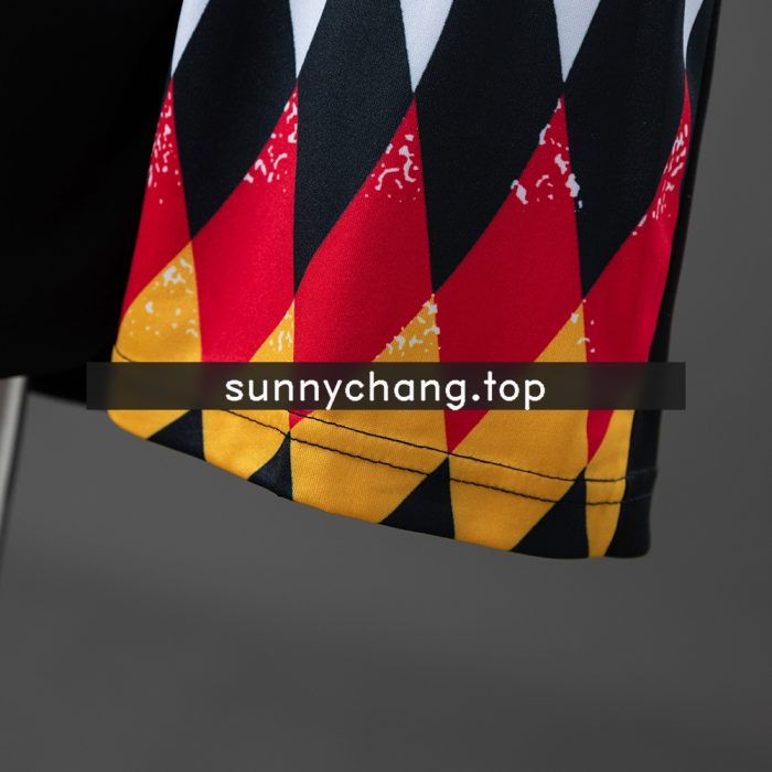 Germany 1994 Home Retro Kids Kit Jersey - 图片 3