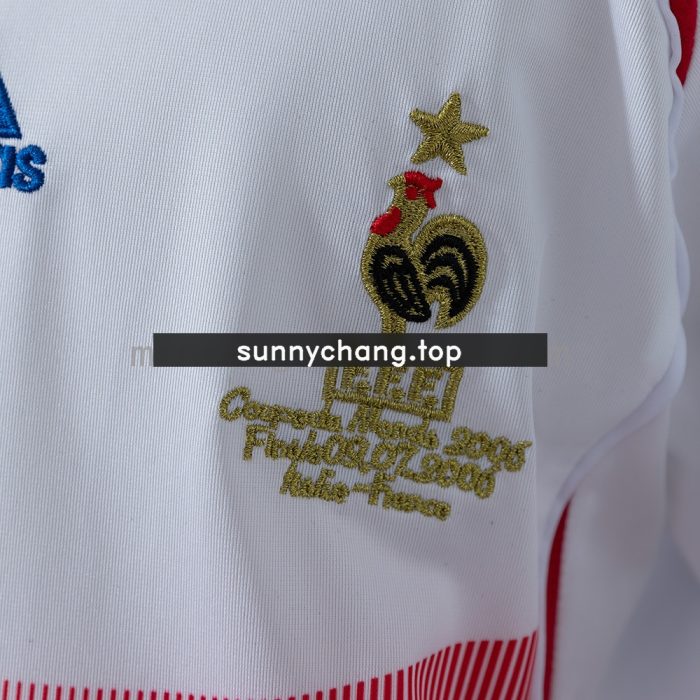 France 2006 Home Retro Kids Kit Jersey - 图片 6