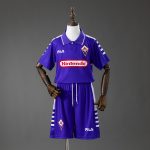 Fiorentina 98/99 Home Retro Kids Kit Jersey