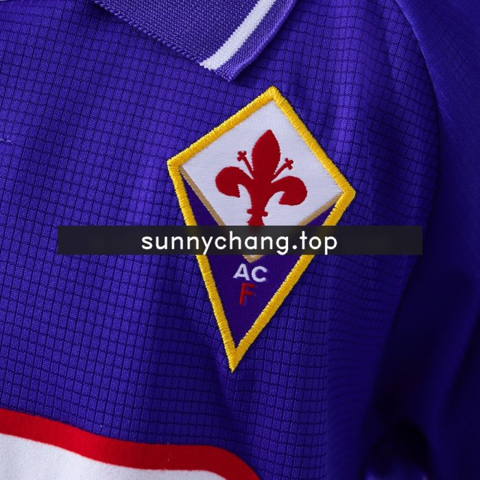 Fiorentina 98/99 Home Retro Kids Kit Jersey - 图片 7