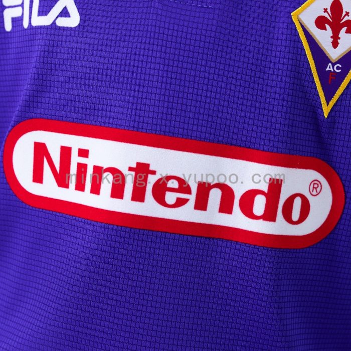 Fiorentina 98/99 Home Retro Kids Kit Jersey - 图片 8