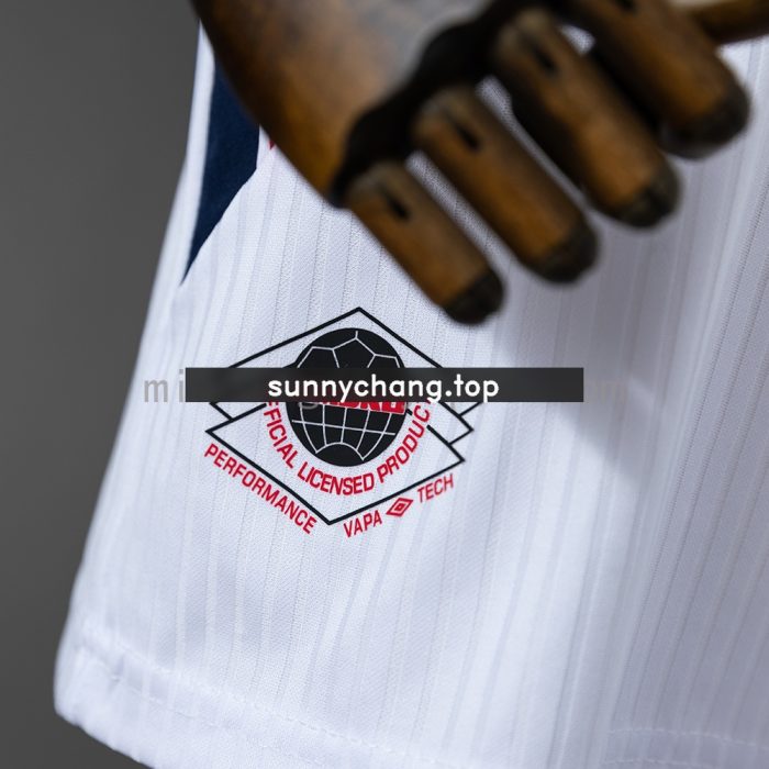 England 1998 Home Retro Kids Kit Jersey - 图片 8