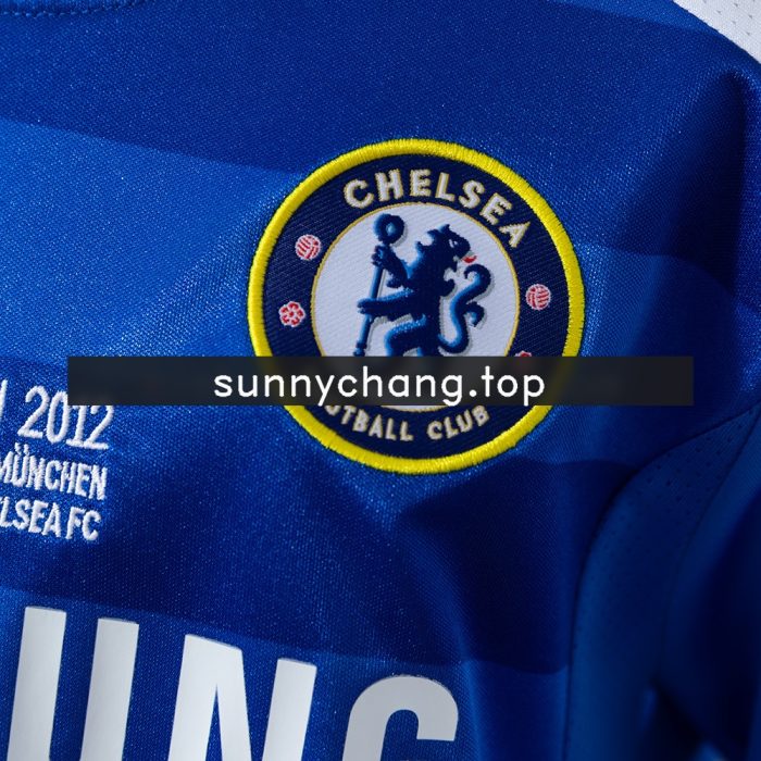 Chelsea 11/12 Home Retro Kids Kit Jersey - 图片 7
