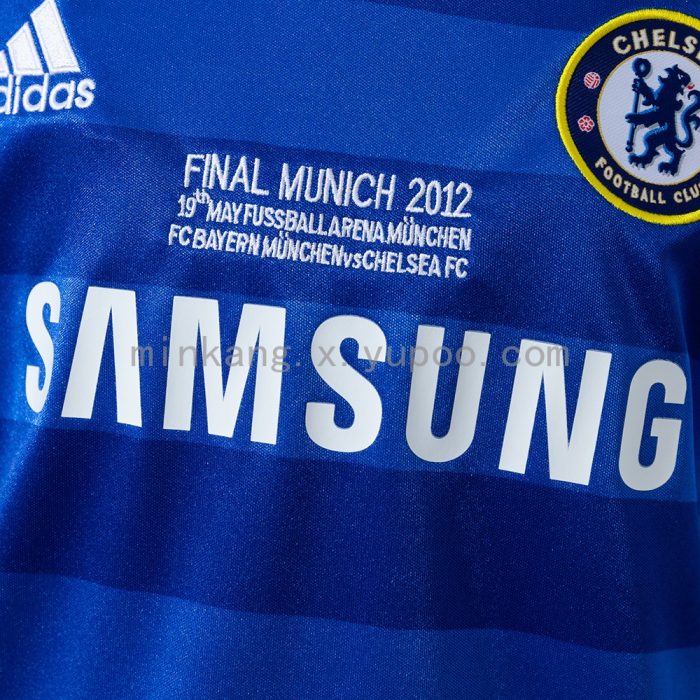 Chelsea 11/12 Home Retro Kids Kit Jersey - 图片 8