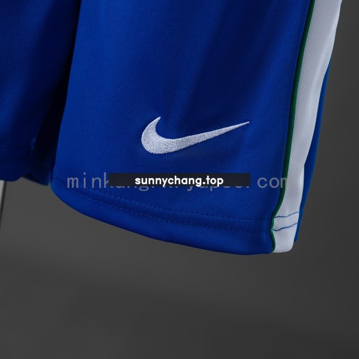 Brazil 1998 Home Retro Kids Kit Jersey - 图片 3