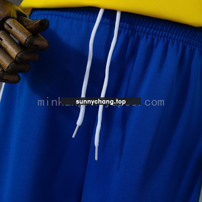 Brazil 1998 Home Retro Kids Kit Jersey - 图片 4