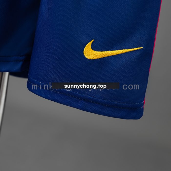 Barcelona 14/15 Home Retro Kids Kit Jersey - 图片 3