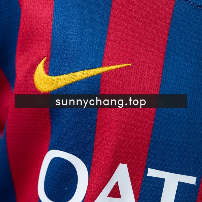 Barcelona 13/14 Home Retro Kids Kit Jersey - 图片 6
