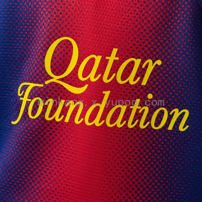 Barcelona 12/13 Home Retro Kids Kit Jersey - 图片 8