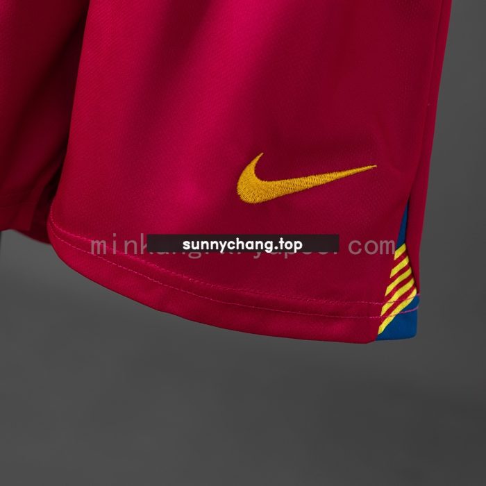 Barcelona 05/06 Home Retro Kids Kit Jersey - 图片 3
