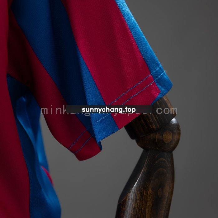 Barcelona 05/06 Home Retro Kids Kit Jersey - 图片 5