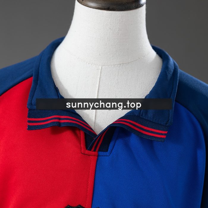 Barcelona 100th Anniversary Retro Kids Kit Jersey - 图片 7