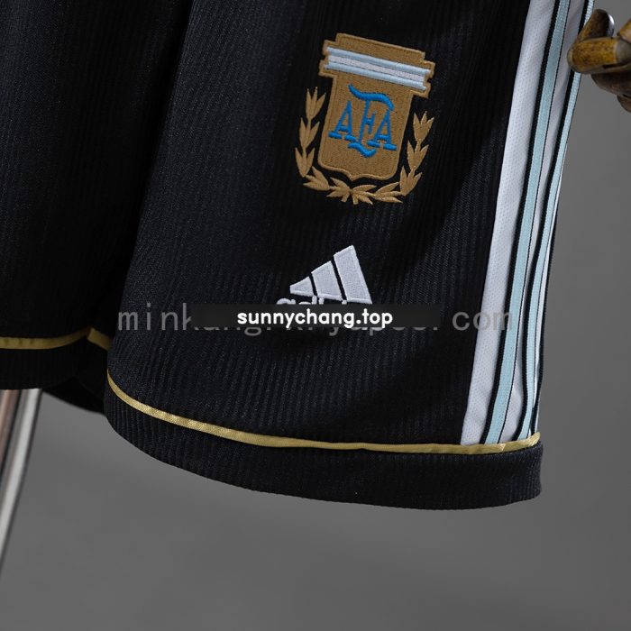 Argentina 1998 Home Retro Kids Kit Jersey - 图片 3