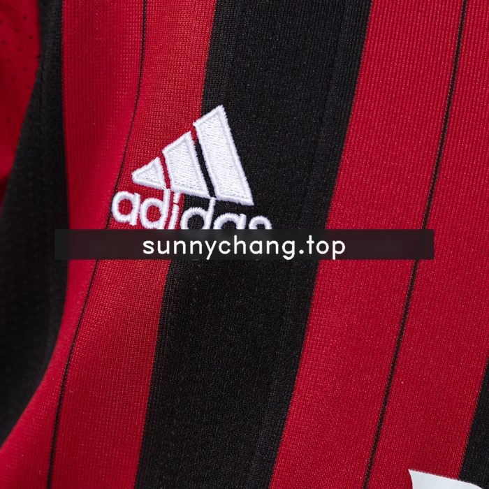 AC Milan 13/14 Home Retro Kids Kit Jersey - 图片 6