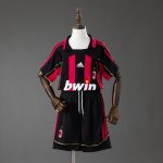 AC Milan 06/07 Home Retro Kids Kit Jersey