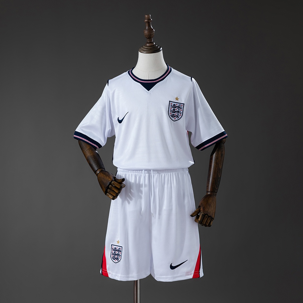 JER-10347_1 England 2026 Home Kids Kit Jersey - 图片 1