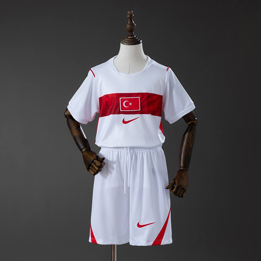 JER-10354_1 Turkey 2026 Home Kids Kit Jersey - 图片 1