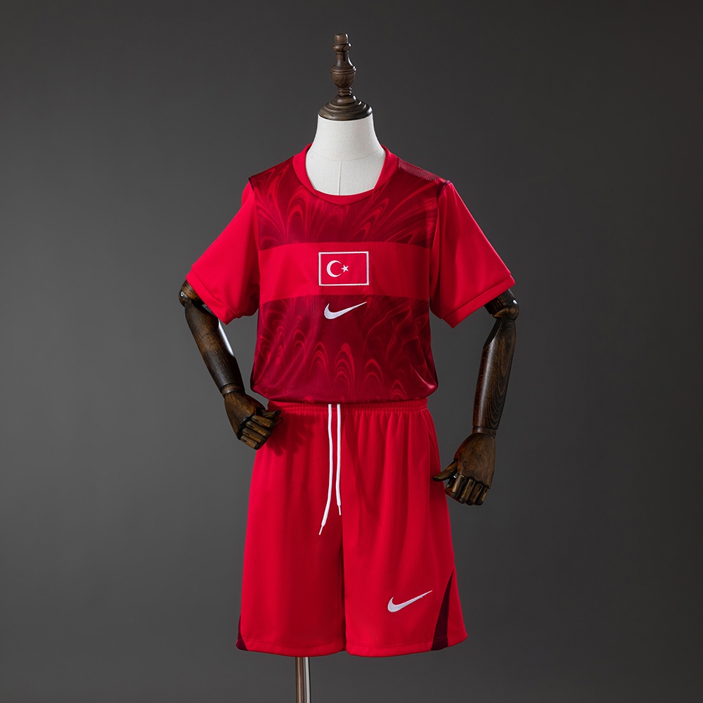 JER-10355_1 Turkey 2026 Away Kids Kit Jersey - 图片 1