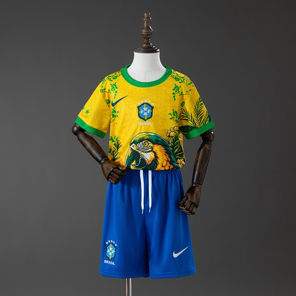 JER-10362_1 Brazil 26/27 Special Edition Kids Kit Jersey - 图片 1