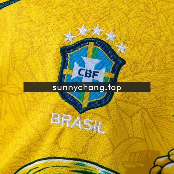 Brazil 26/27 Special Edition Kids Kit Jersey - 图片 7