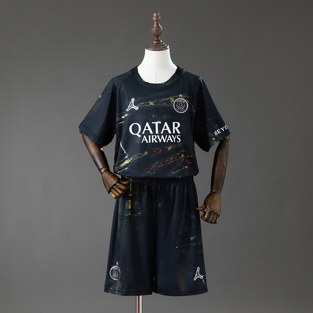 JER-10367_1 PSG 25/26 Night Edition Kids Kit Jersey - 图片 1