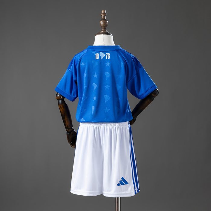 Cruzeiro Home Kids Kit Jersey - 图片 2