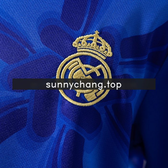Real Madrid 25/26 Cultural Story Blue Kids Kit Jersey - 图片 7