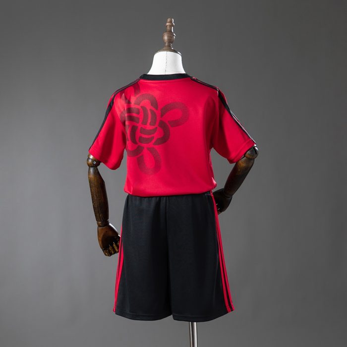M-U 25/26 Cultural Story - Red Kids Kit Jersey - 图片 2